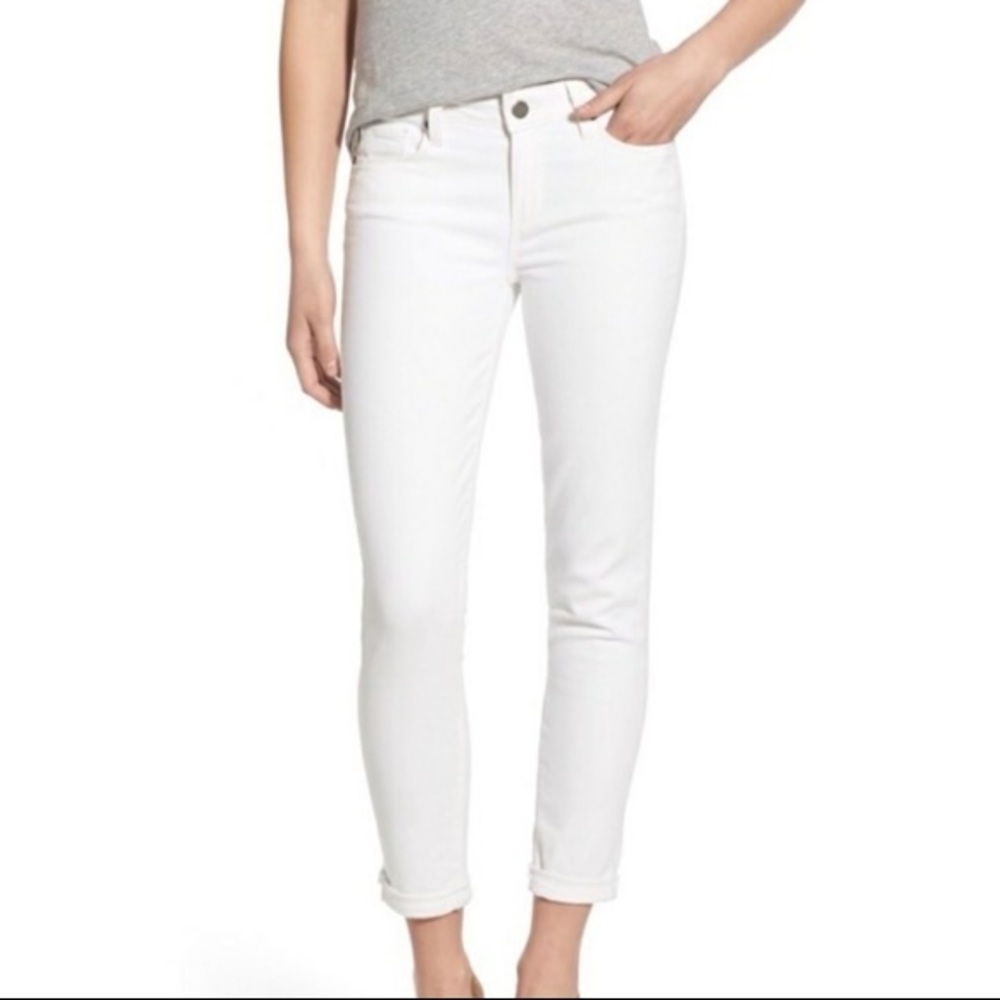 Paige size 30 white Kylie crop jeans